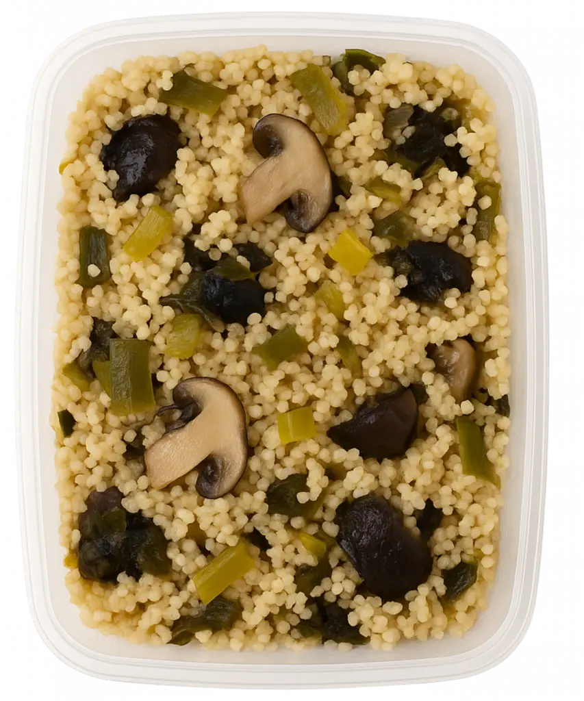 Cous cous con setas