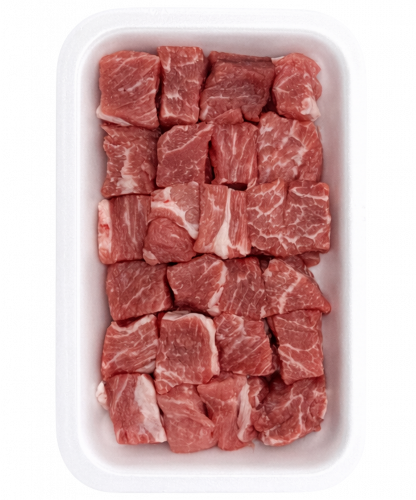 Lomo de aguja en tacos